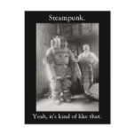 Steampunk. Yeah, it's kind of like that. v2 postcards
