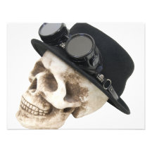 SteamPunkSkull073109 Personalized Invite
