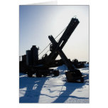 Steamshovel Graveyard Greeting Cards