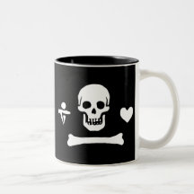 Stede Bonnet authentic pirate flag Mugs