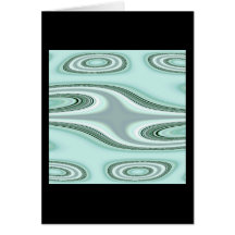 Steel Flow Greeting Card