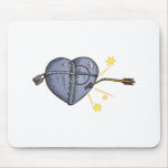 steel heart mousemat