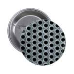 Steel Holes Metal Mesh Pattern Button