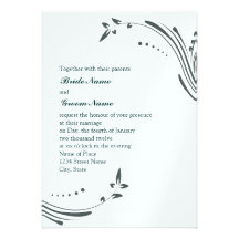 Steel Vine Personalised Announcement