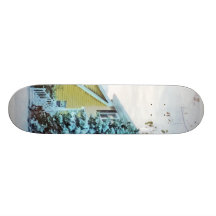 Steely Winter Sky Skate Board Decks