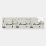 Steelyard &  case Ukiyo-e. Bumper Sticker