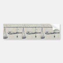 Steelyard &  case Ukiyo-e. Bumper Sticker