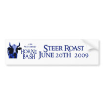 Steer Roast Bumper Sticker
