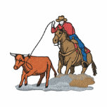 Steer Roper embroidered shirts