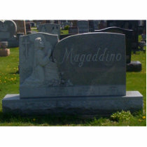 Stefano Magaddino monument Acrylic Cut Outs