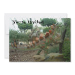 Stegosaurus Dinosaur Invitation