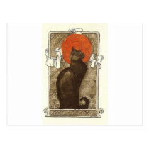 Steinlein's Cat - Art Nouveau postcards