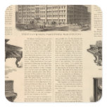 Steinway and Sons, Piano Manufacutrers Square Stickers