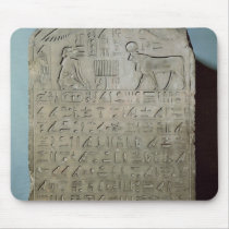 Stela commemorating the burial of the Apis Mousepad