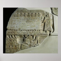 Stele of the Vultures Print