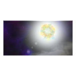Stellar Acceleration Custom Photo Card