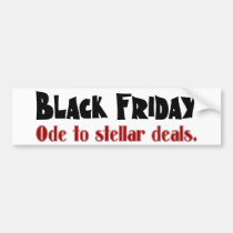 Stellar Deals bumper stickers