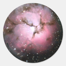 Stellar incubators round sticker
