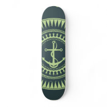 StellaRoot Anchor Down Neon Skateboard