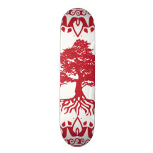 StellaRoot Blood Tree With Bleeding Roots pattern Skate Decks
