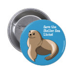 Steller Sea Lions Buttons