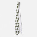 Stencil designer sea turtle tie