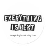 Stencil Letters Stickers