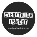Stencil Letters Stickers
