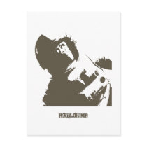 Stencil Space Chimp