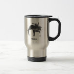 Stencil Spray Elephant Coffee Mugs