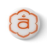 "Stenciled" 2nd Chakra - Svadhisthana buttons