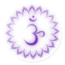 "Stenciled" Crown Chakra - Sahasrara