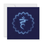 "Stenciled" Crown Chakra - Sahasrara invitations
