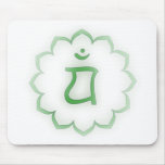 "Stenciled" Heart Chakra - Anahata