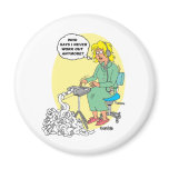 Stenographer Cartoon magnets