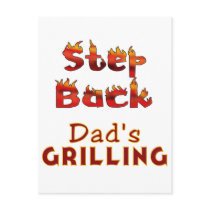 Step Back Dad's Grilling T-shirts and Gifts