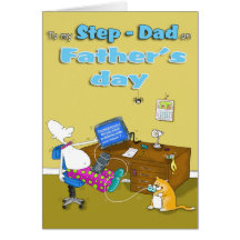 step dad fathers Day card