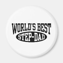 Step Dad Refrigerator Magnets