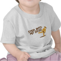 step into my dojo katate fighting design t shirt