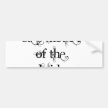 Step Mother of the Bride Bumper Stickers