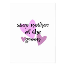 Step Mother of the Groom Postcard