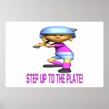Step Up To The Plate Poster
