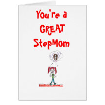 StepMom Birthday Card