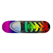Stepping in a Rainbow Skateboards