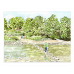 'Stepping Stones' Postcard