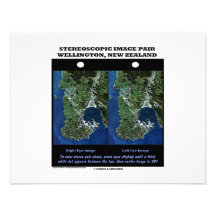 Stereoscopic Image Pair Wellington New Zealand Custom Announcement