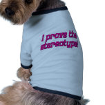 Stereotype pet clothing