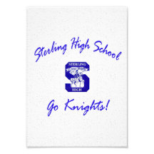 Sterling High Go Knights Logo I Photo Print