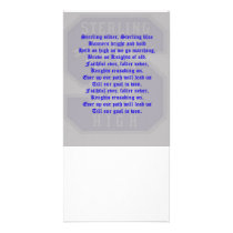 Sterling High School Alma Mater Photo Card