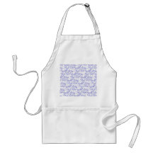Sterling High Silver Knights ScriptII Stndrd Apron